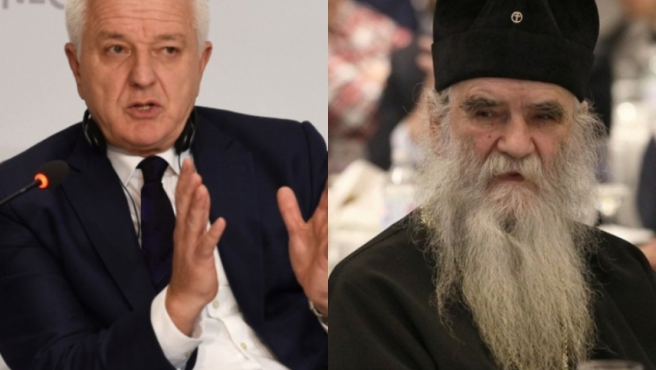 Duško Marković, Amfilohije 