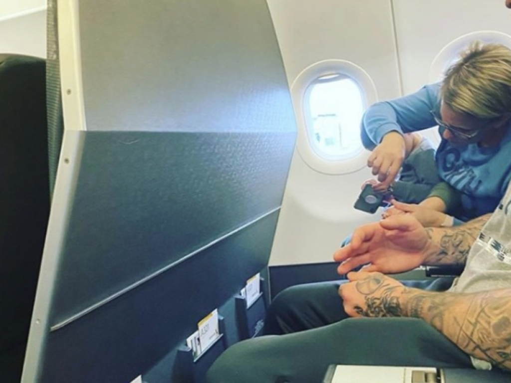 Neprijatna scena iz aviona