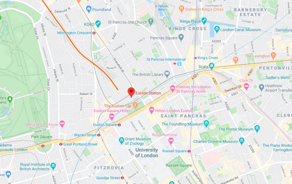 Stanica Euston u Londonu