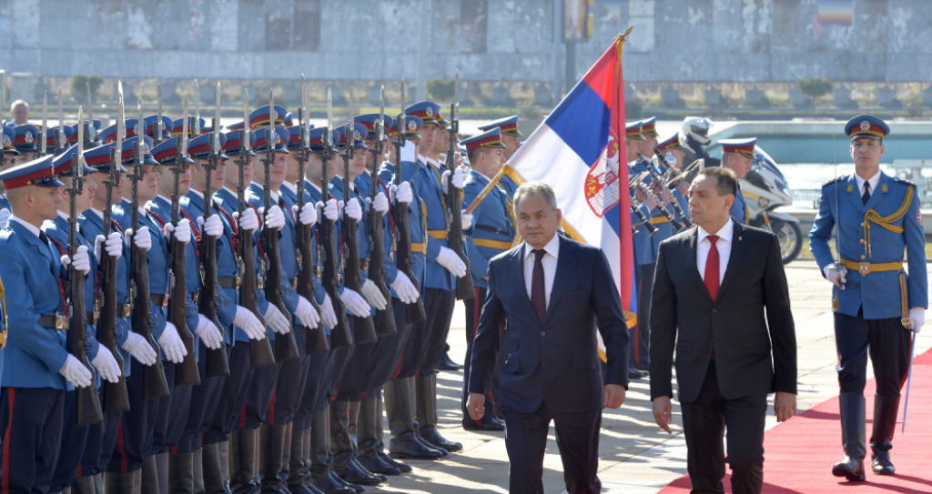 Sergej Šojgu, Aleksandar Vulin