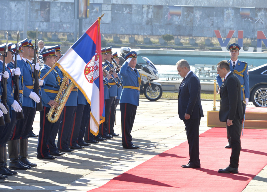 Sergej Šojgu, Aleksandar Vulin