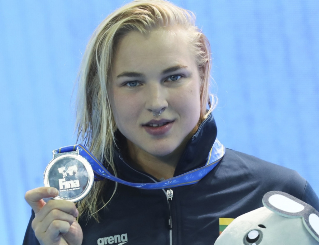 Rita Mejlutite sa medaljom