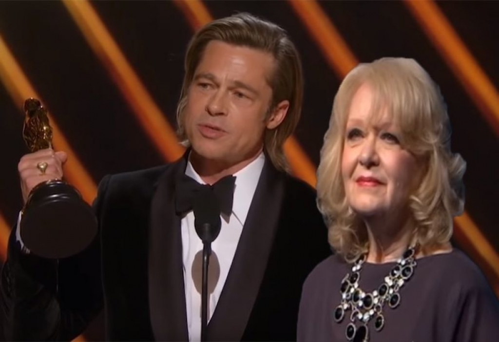 Milena Dravić i Bred Pit