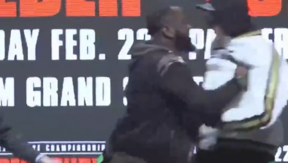 Deonte Vajlder i Tajson Fjuri