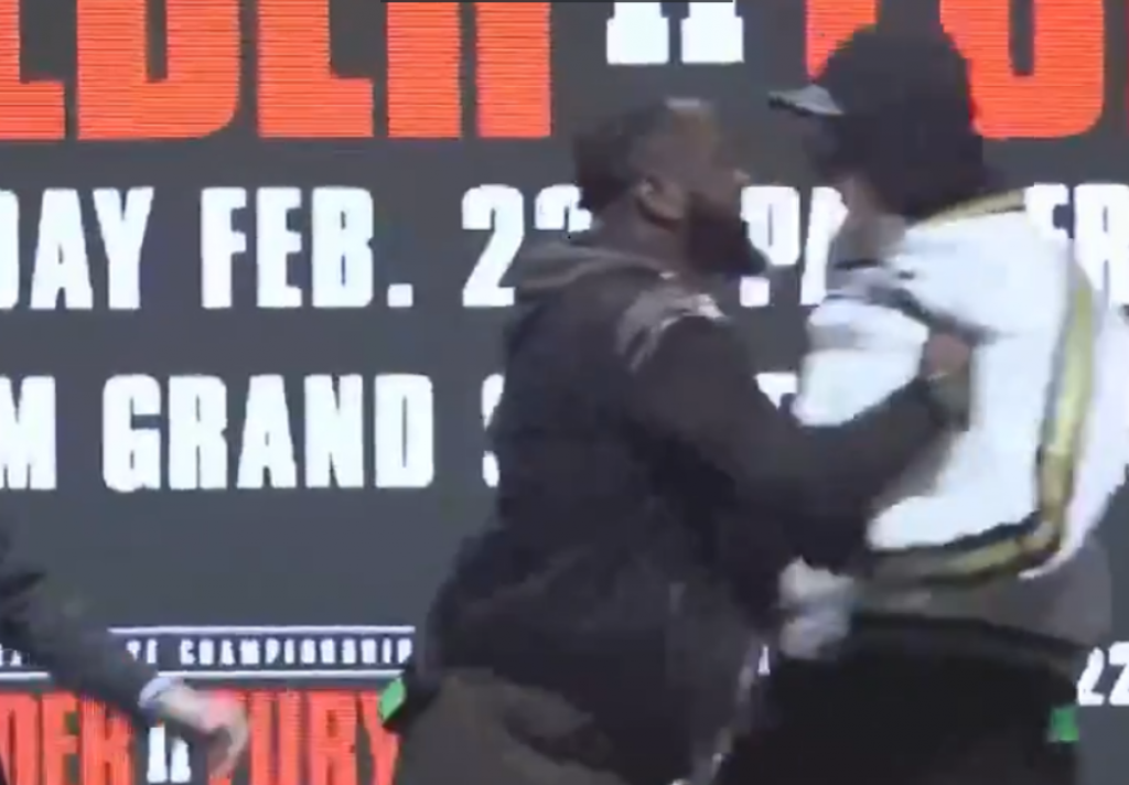 Deonte Vajlder i Tajson Fjuri