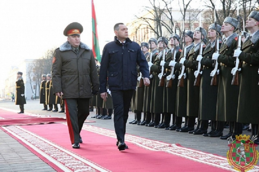Aleksandar Vulin i Viktor Hrenin