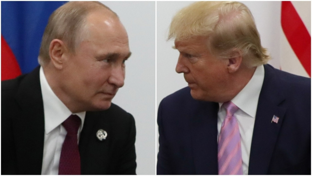 Donald Tramp, Vladimir Putin