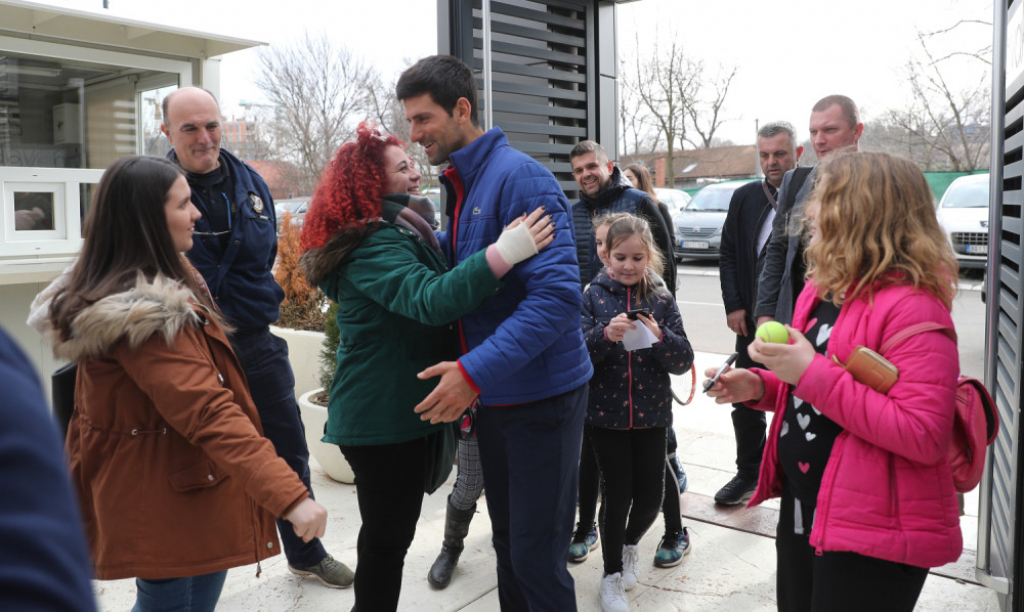 Susret u Beogradu: Džili i Novak