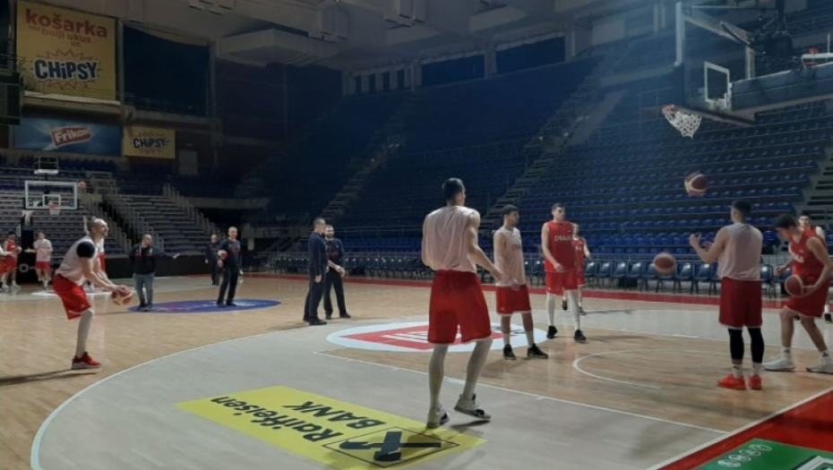 Trening košarkaške reprezentacije Srbije