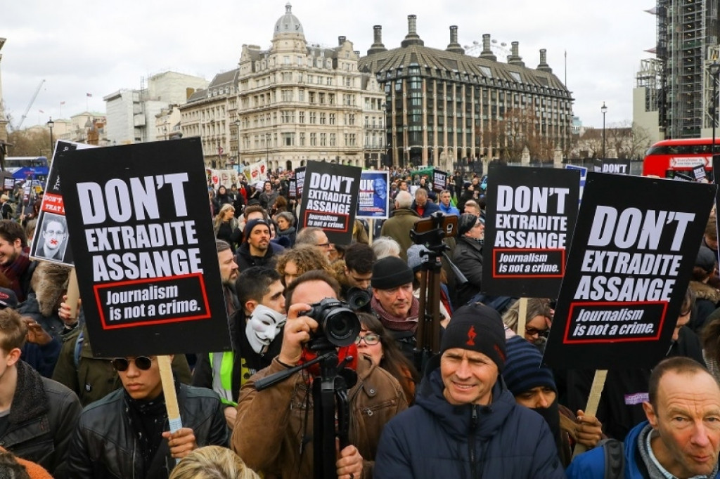 London protest