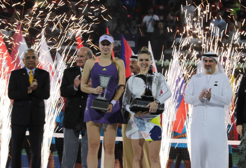 Simona Halep Dubai 
