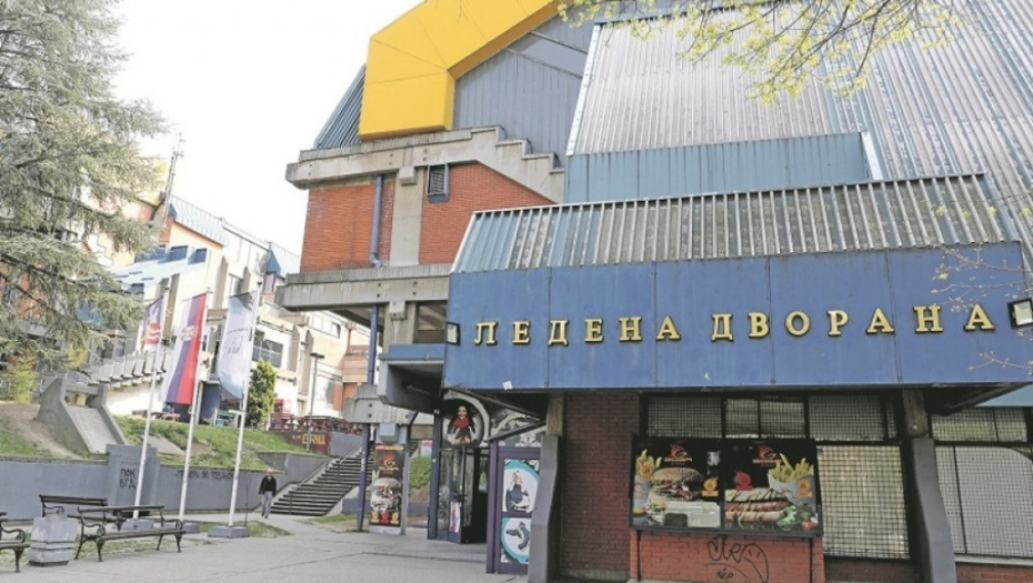 Hala Pionir, Ledena dvorana