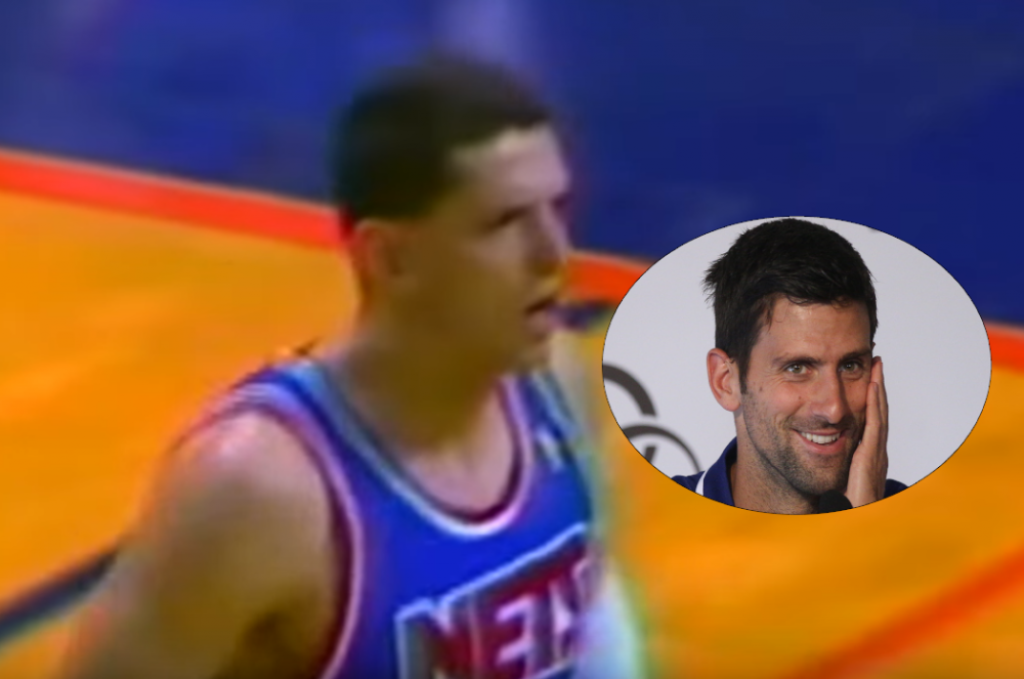 Dražen Petrović i Novak Đoković