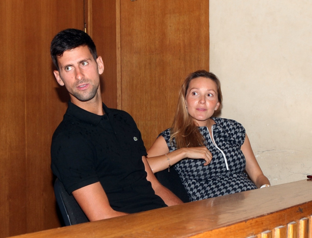 Novak i Jelena Đoković