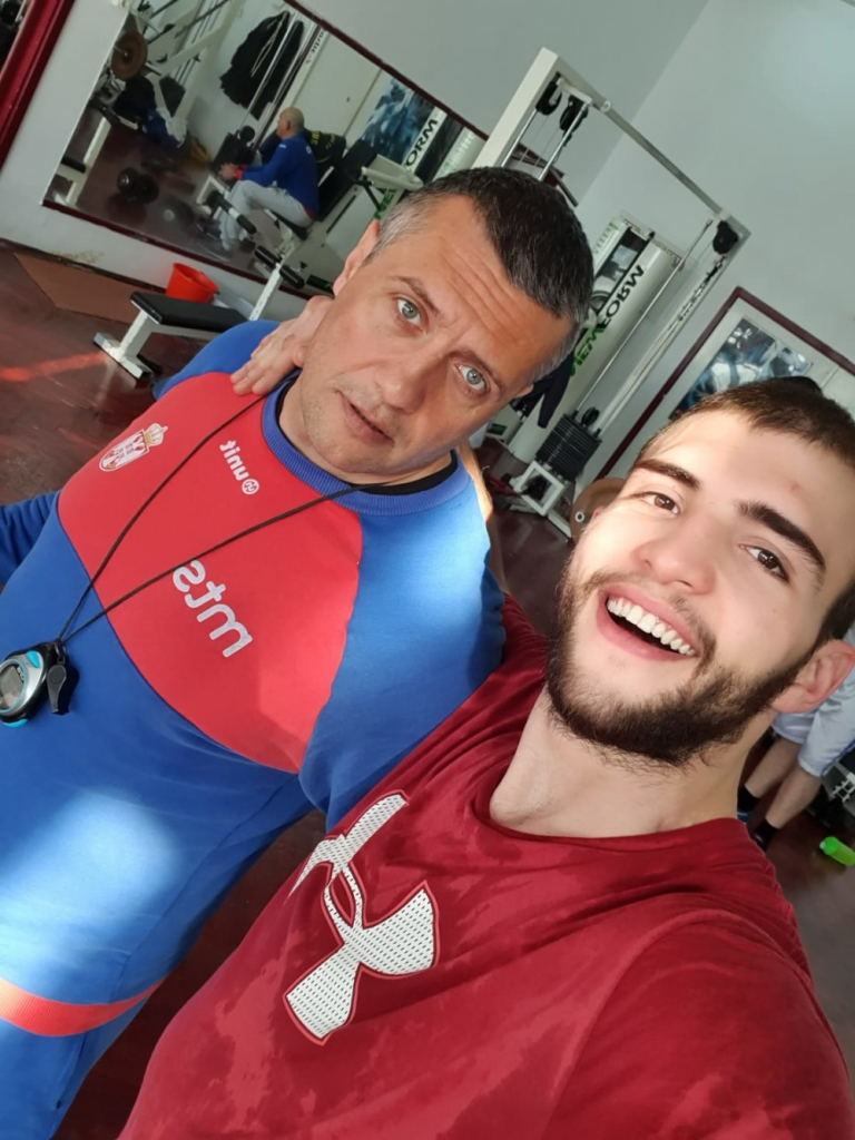 Veljko Ražnatović - pripreme za sledeći meč