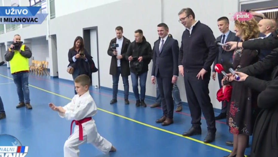 Predsednik u Gornjem Milanovcu