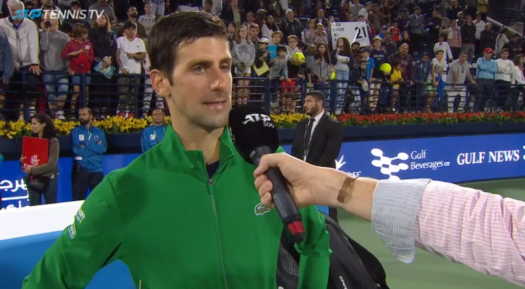 Novak Đoković  i Sarme