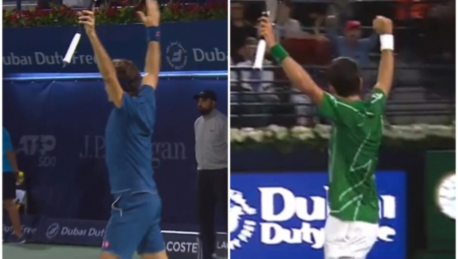 Rodžer Federer i Novak Đoković