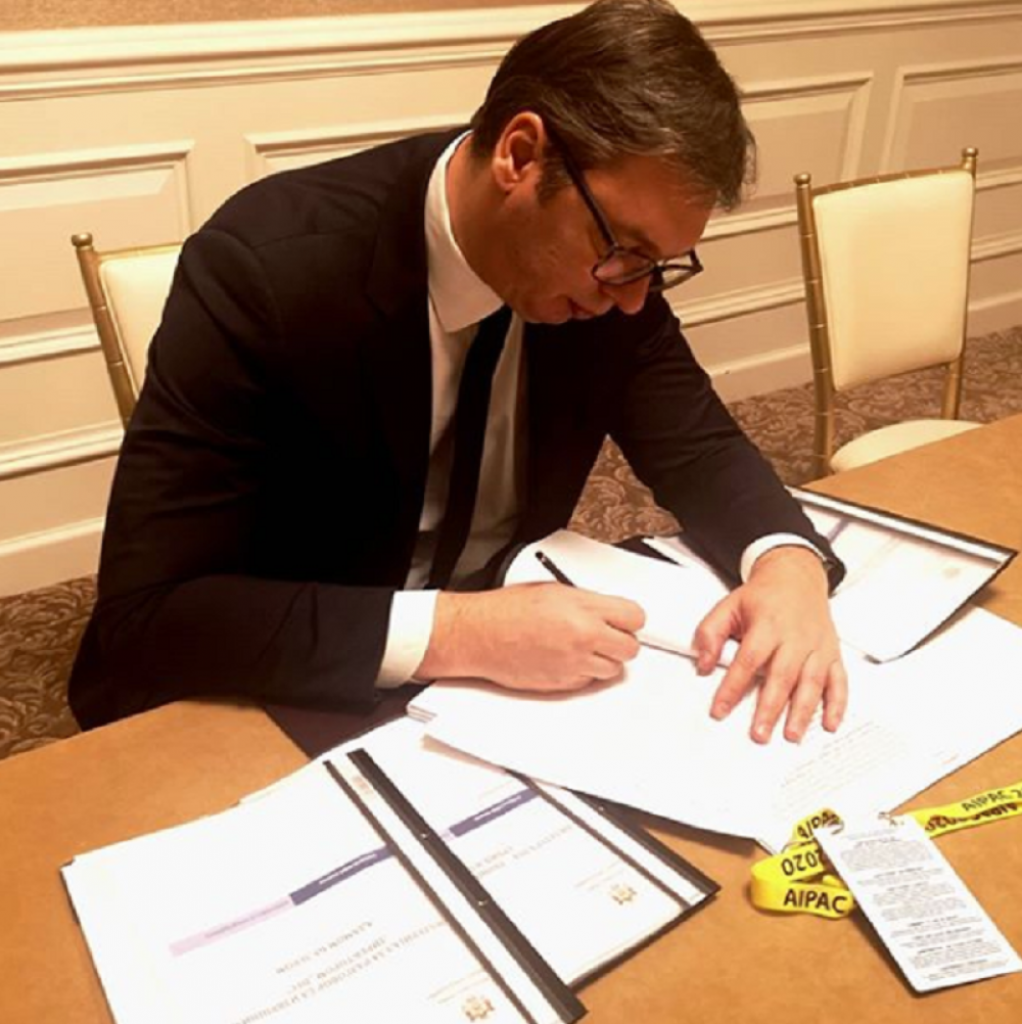 Aleksandar Vučić na godišnjoj konferenciji u Vašingtonu