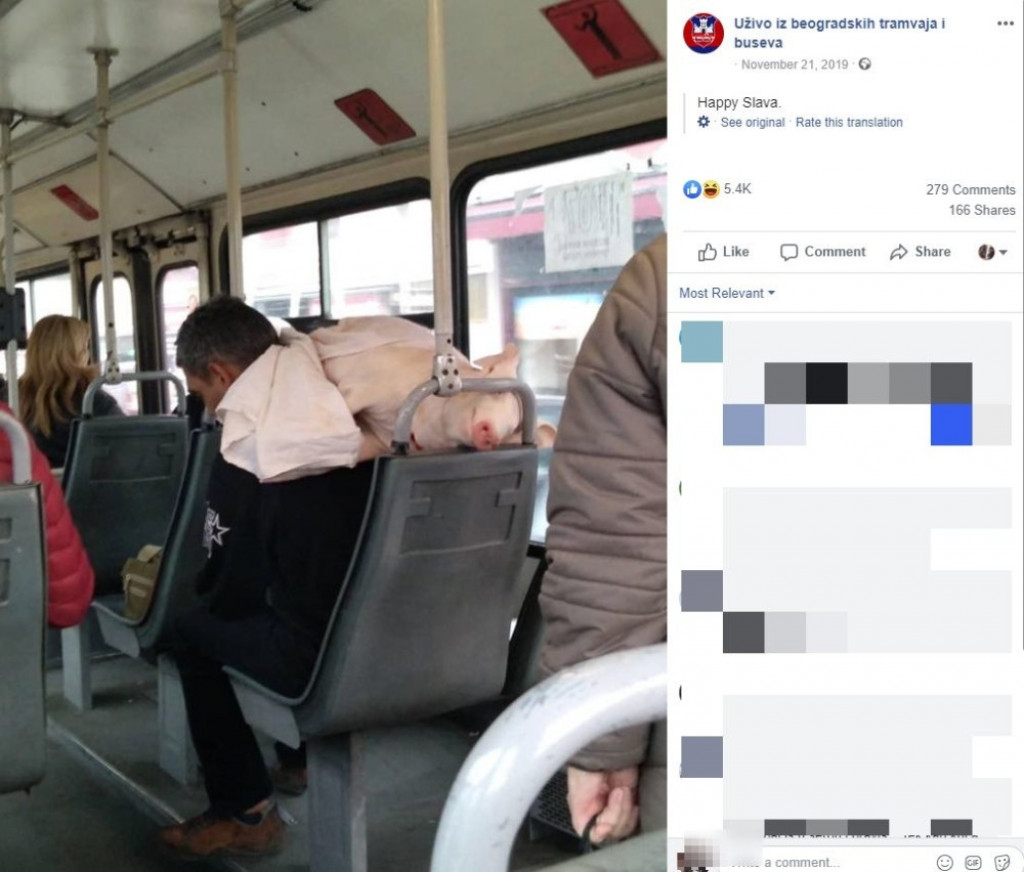 Situacija iz gradskog autobusa