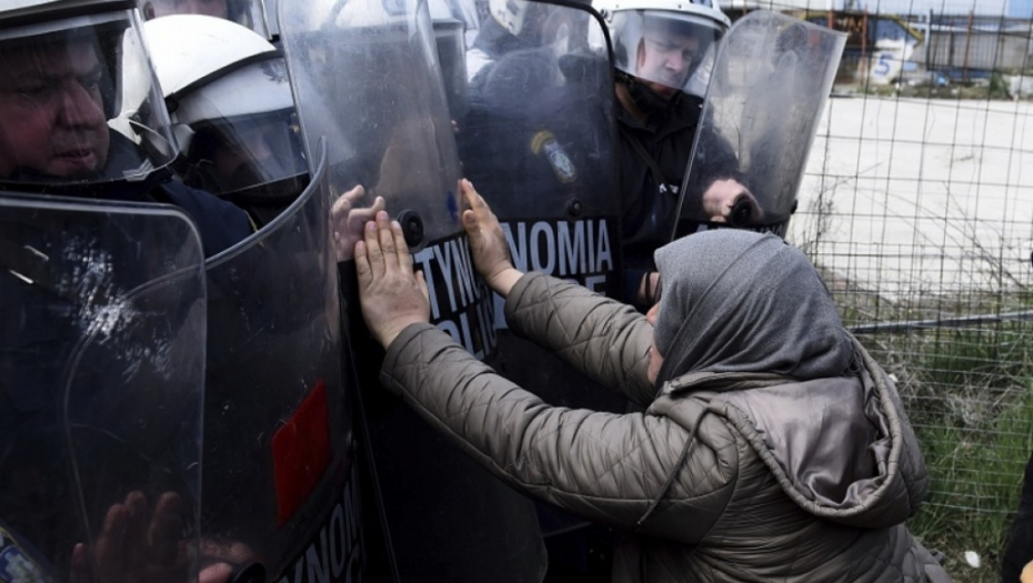 Sukob migranata i policije na grčko-turskoj granici
