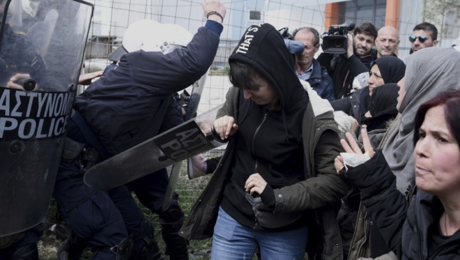 Sukob migranata i policije na grčko-turskoj granici