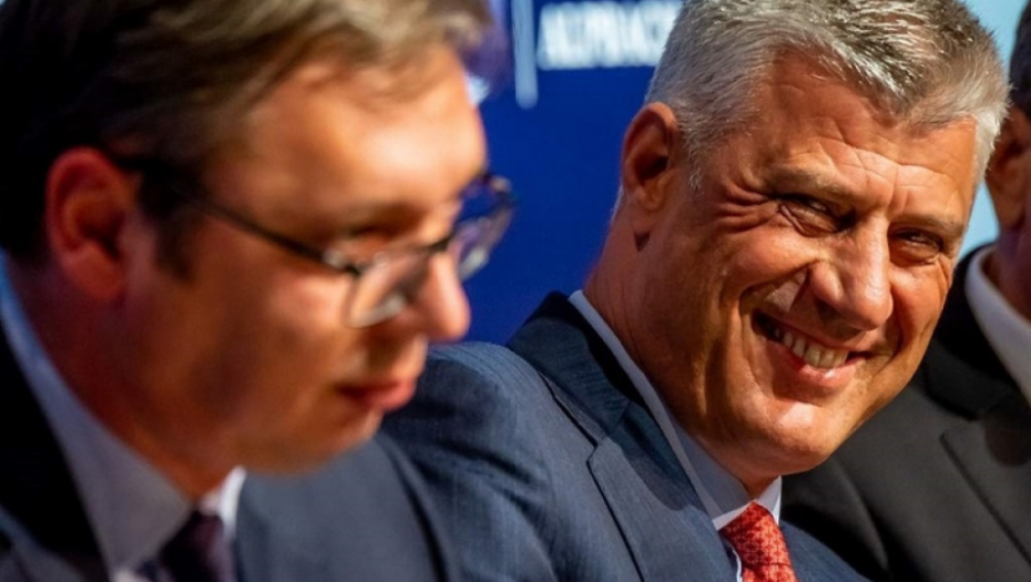 Hašim Tači i Aleksandar Vučić