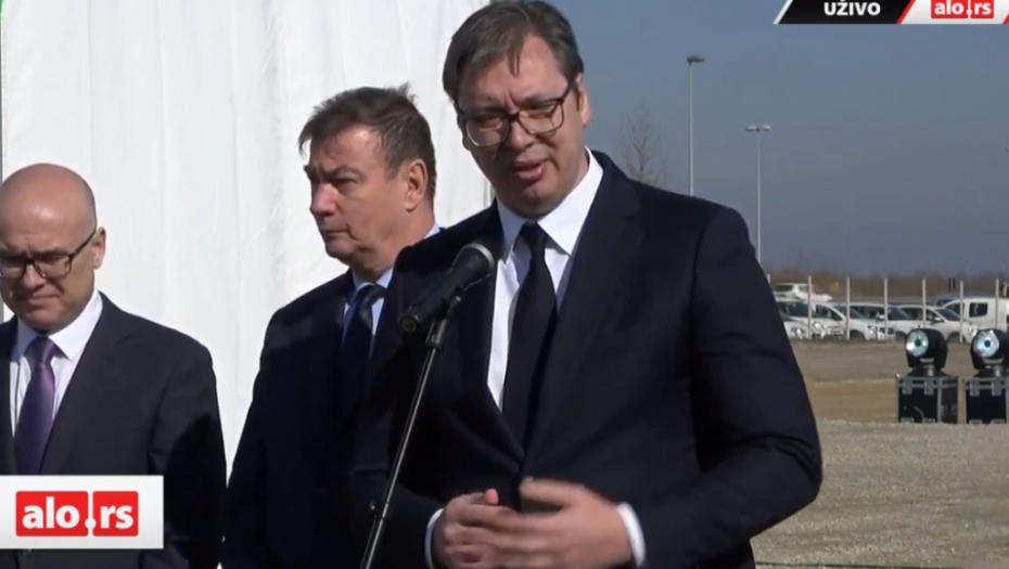 Vučić na otvaranju fabrike čokolade u Novom Sadu
