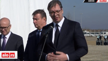 Vučić na otvaranju fabrike čokolade u Novom Sadu