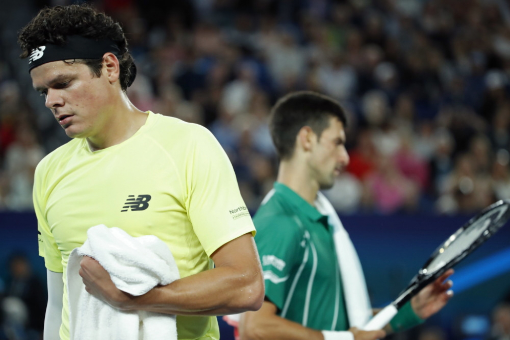 Novak Đoković i Miloš Raonić