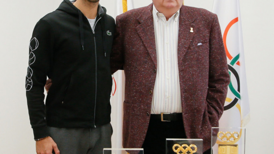 Novak Đoković posetio Olimpijski komitet Srbije