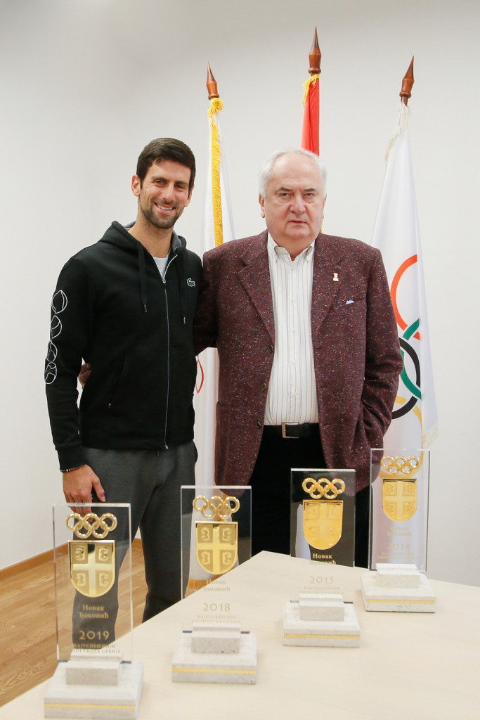 Novak Đoković posetio Olimpijski komitet Srbije