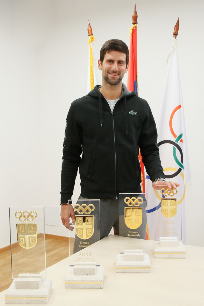 Novak Đoković posetio Olimpijski komitet Srbije