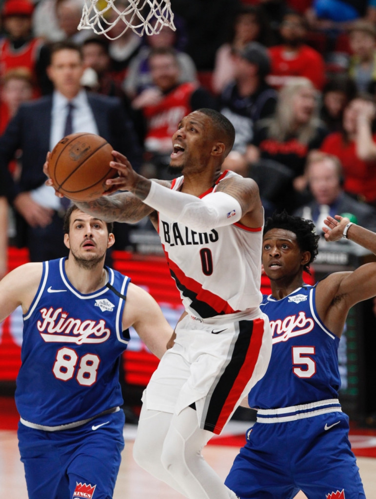 Nemanja Bjelica, Demijan Lilard i Dieron Foks