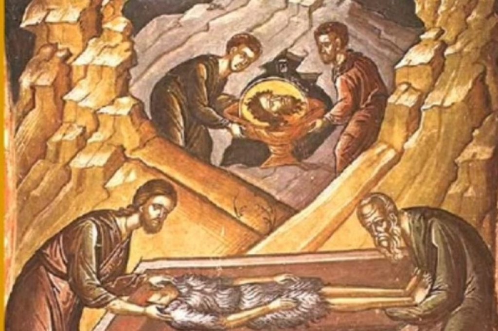 Prvo i drugo obretenje glave Svetog Jovana Krstitelja.