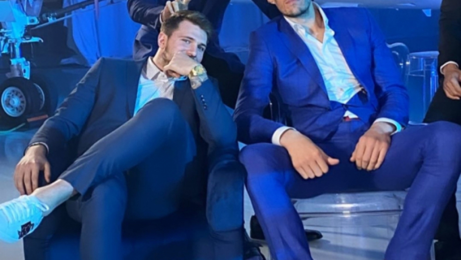 Luka Dončić, Boban Marjanović i Dvajt Pauel