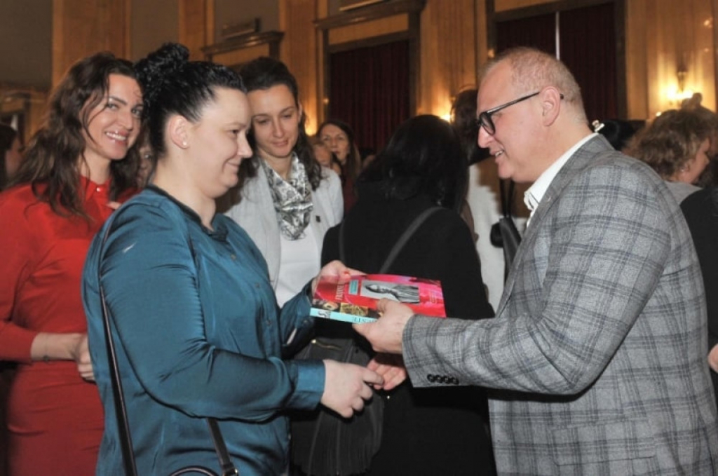 Prijem u Starom dvoru za radnice Gradske uprave