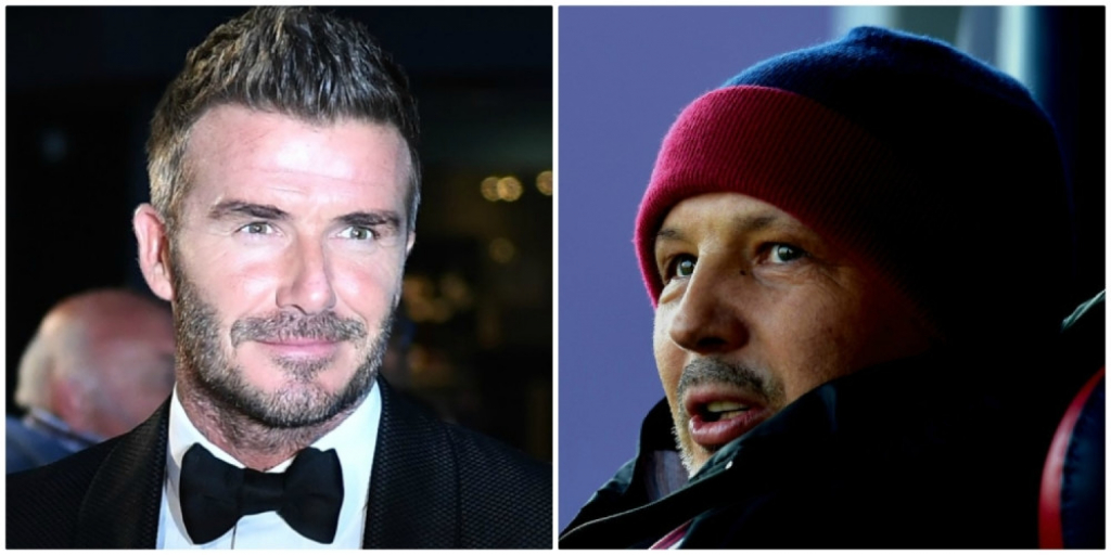 Dejvid Bekam i Sini&scaron;a Mihajlović