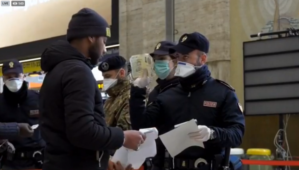 Opsadno stanje u Italija