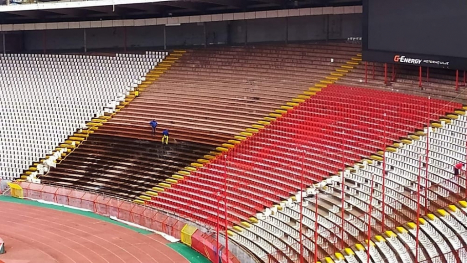 Saniranje štete na "Marakani"