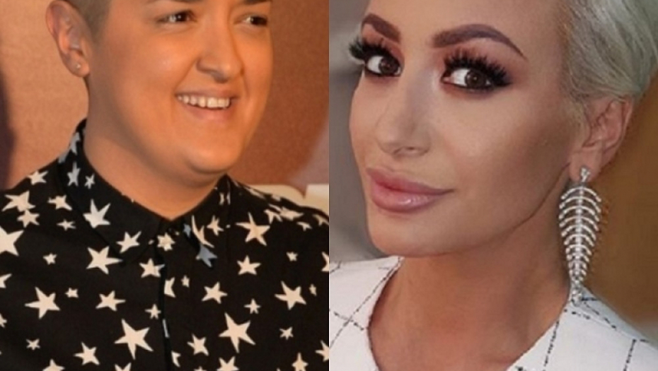 Dušica Jakovljević i Marija Šerifović