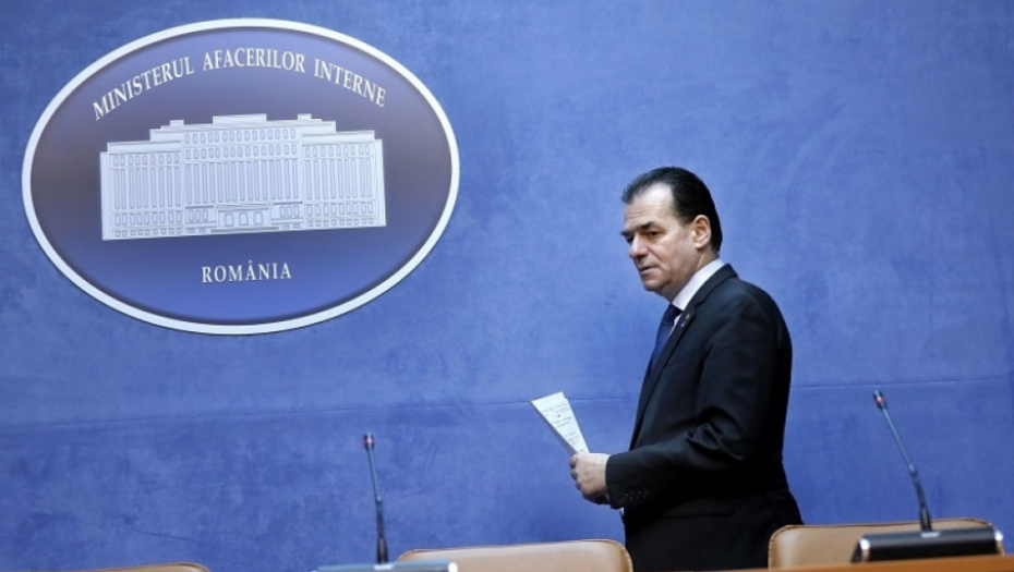 Ludovik Orban, Vlada Rumunije