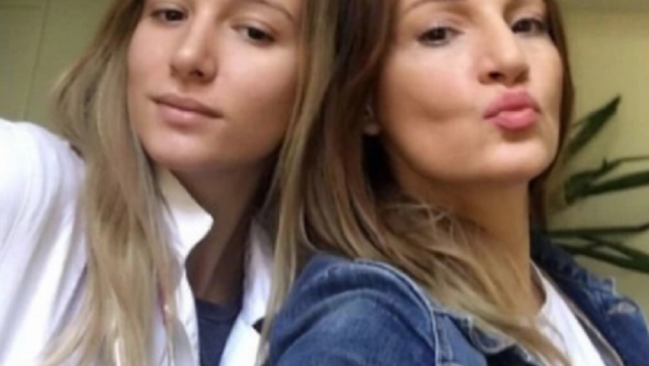 Mira Škorić i ćerka