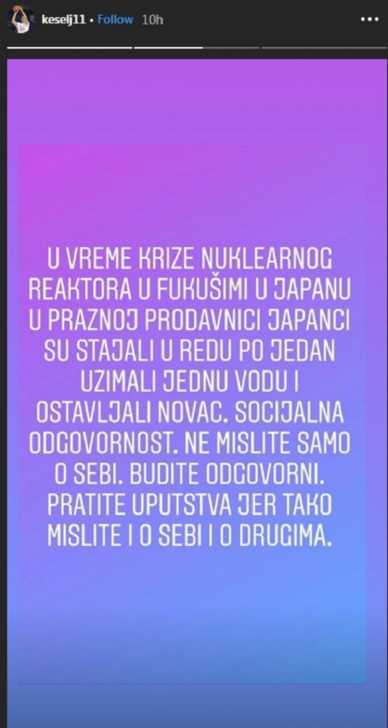 Marko Mešelj insta stori