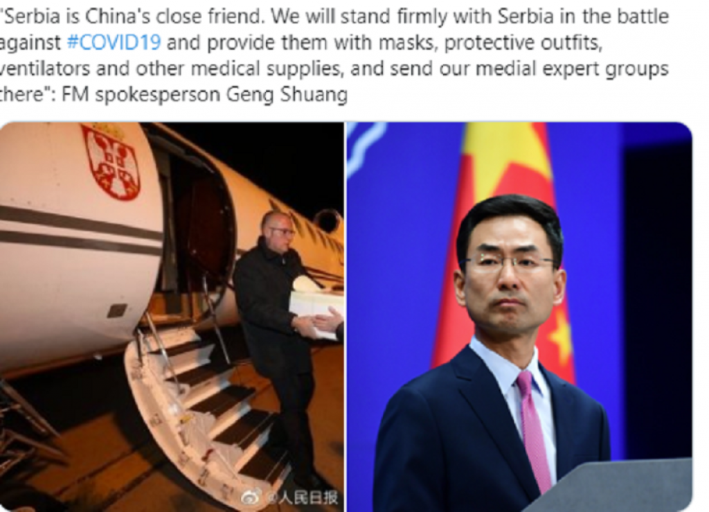 Kinezi pomažu Srbiji