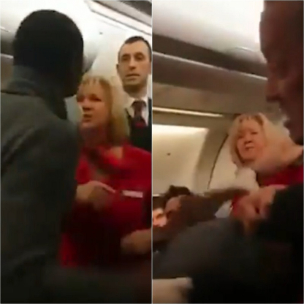 Putnik udario stjuardesu