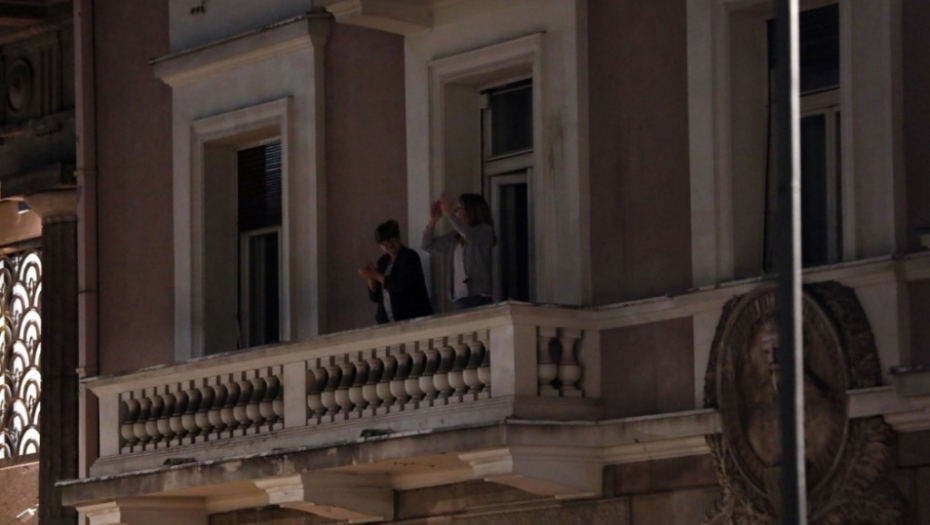 Aplauzi Beograđana u 20 sati