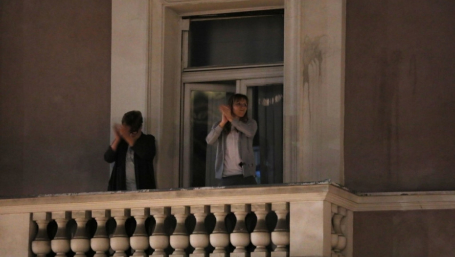 Aplauzi Beograđana u 20 sati