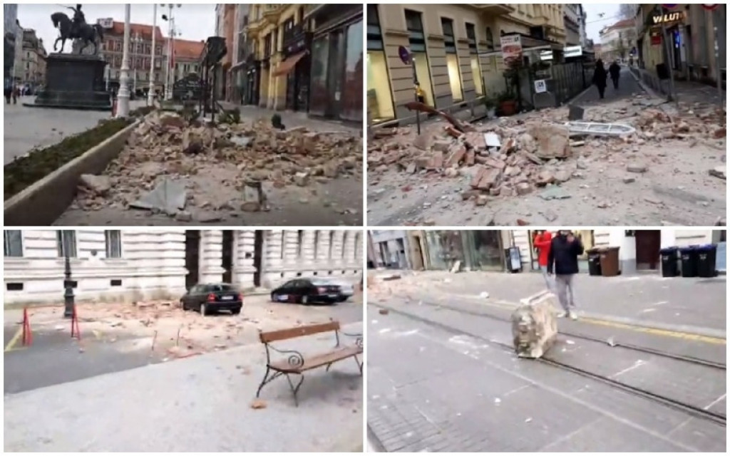 Zemljotres u Zagrebu