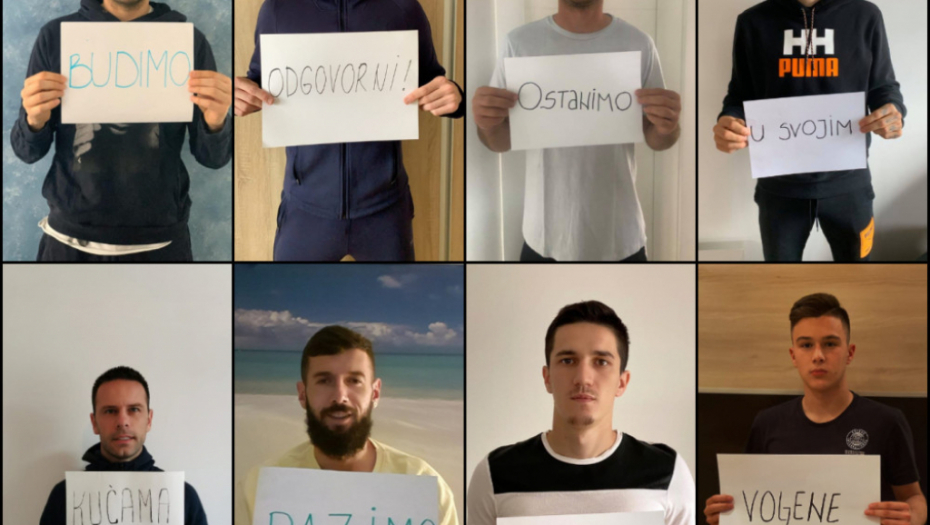 Poruka fudbalera Partizana